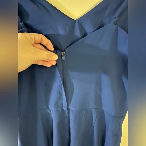 R&W Co. blue jumpsuit - Picture 3 of 9